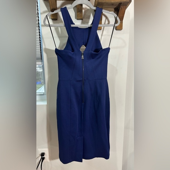 NWT Burberry London Lapis Blue Form Fitting Bandage Dress 6 - Picture 9 of 16